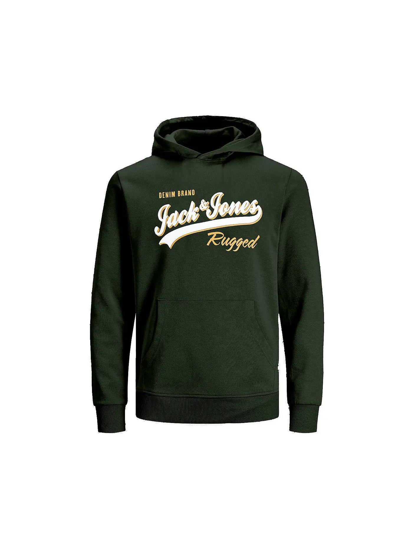 JACK & JONES | Jungen Sweater JJELOGO | dunkelgrün